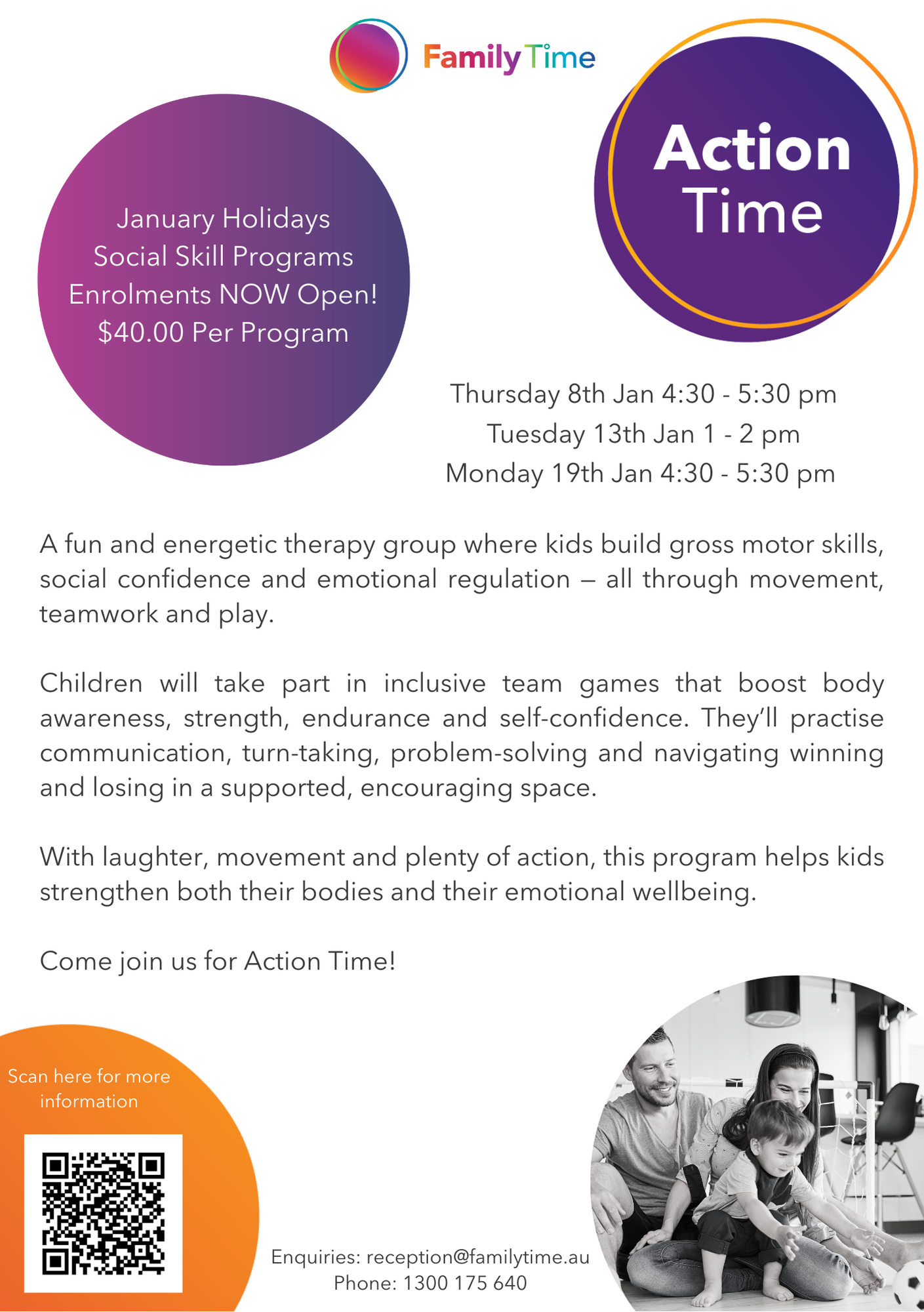 Family Time: Group Program Gift Card