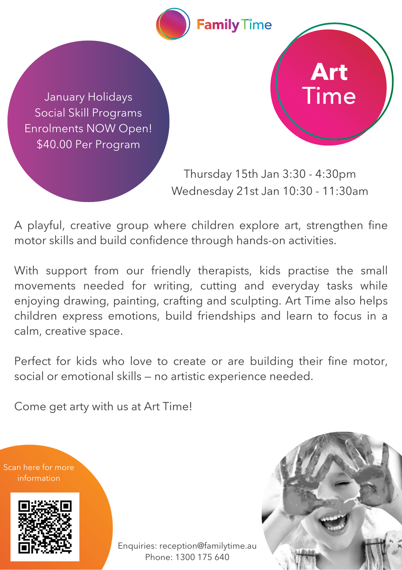 Family Time: Group Program Gift Card